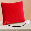 Electric Heated Pillow, EHPDL02, Soft and Comfortable, Heats Fast and Even, Perfect for Cramps, Muscle Pain, Relieving discomfort. Overheat Protection, Graphene Fabric,13.5" x 13.5" Size