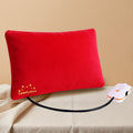 ComfyMax Electric heated pillow, EHPDM02, soft and comfortable, heats fast and even, perfect for cramps, muscle pain, relieving discomfort. Auto shut off, graphene heating, 12.5"x8.5" compact design
